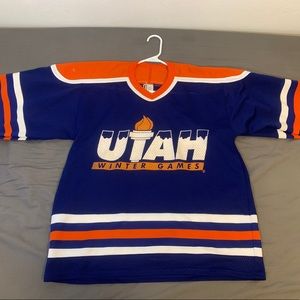 Utah Olympic Winter Games Vintage Bauer Hockey Jersey
